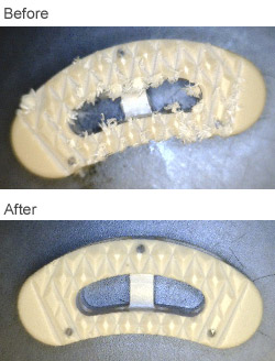 Cryogenic Deburring before and after