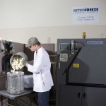 Cryogenic Deburring Process - step 1