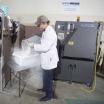 Cryogenic Deburring Process -  step 6