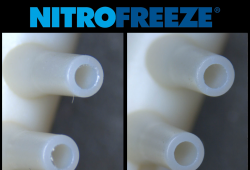 Glass filled Valox 830 Deburring