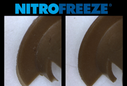 PEEK Half Bushing (Cryogenic Deflashing)