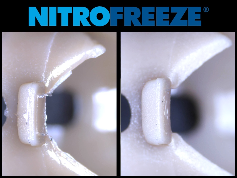 engineering | plastics | Deburrring PEEK plastic parts