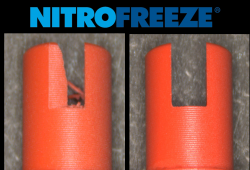 Turcite® PTFE Threaded Nut (Cryogenic Deburring)