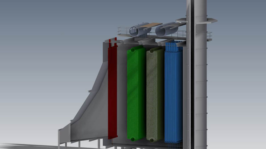 Dry ice cleaning HRSG