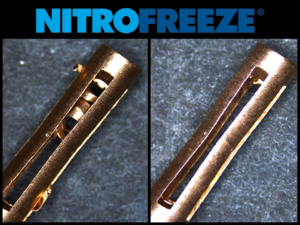 Deburring Metal Parts | Cryogenic Deburring | Phosphor Bronze Electrical Contact