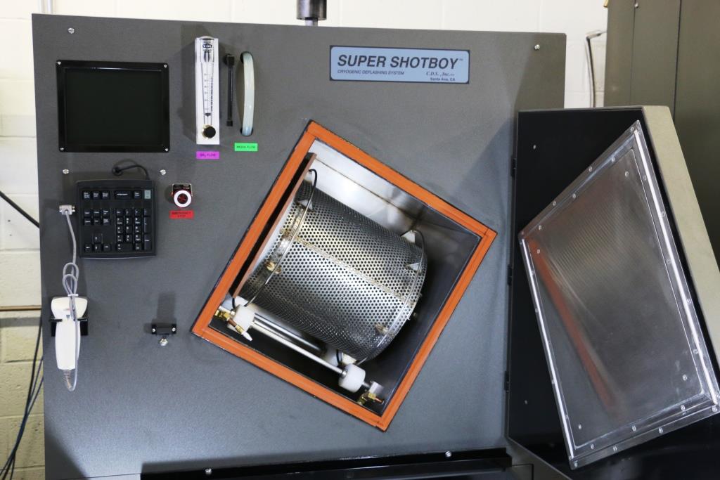 Cryogenic Deflashing