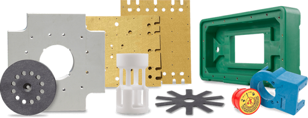 deflashing CTFE molded parts