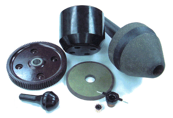 cryogenic deflashing phenolic resin molded parts