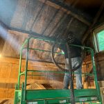 Dry Ice Blasting a Fishing Hut